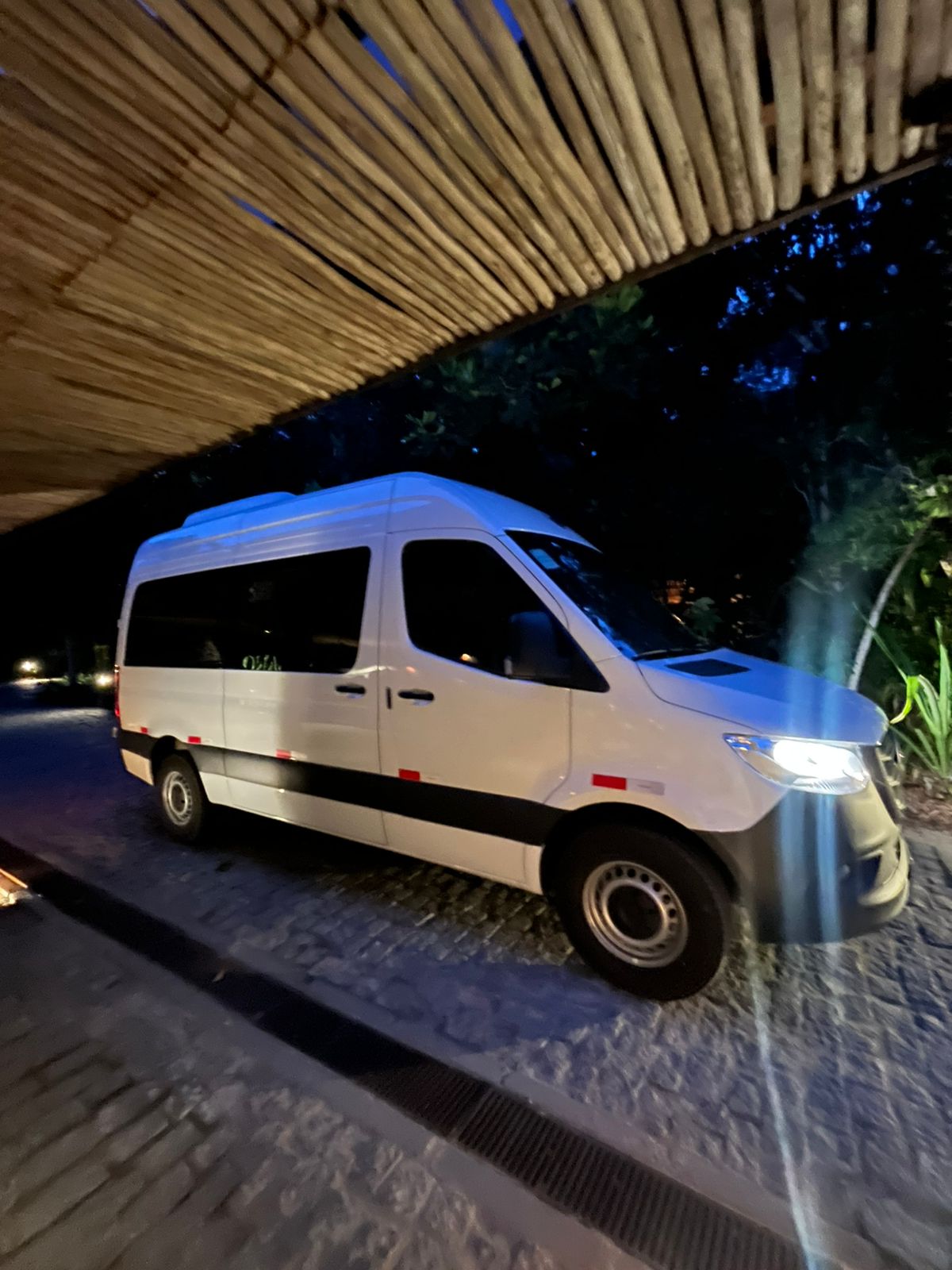 Van da ALFI em atendimento noturno